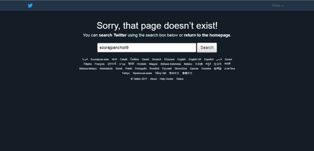 The actor has now deleted his account.