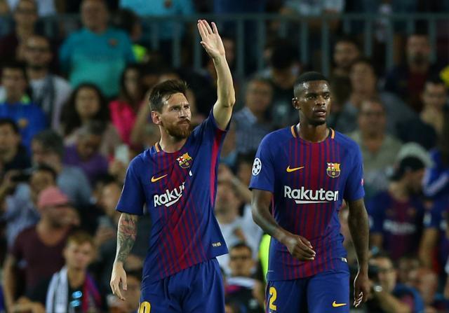 Lionel Messi ended his hoodoo against Juventus F.C. keeper Gianluigi Buffon as he scored for the seventh time in three games. (REUTERS) Lionel Messi ended his hoodoo against Juventus F.C. keeper Gianluigi Buffon as he scored for the seventh time in three games. (REUTERS)