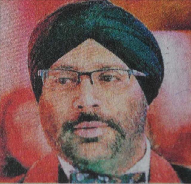 Manpreet Singh Raja of Round Table who united the tribal girl to her family (HT Photo)