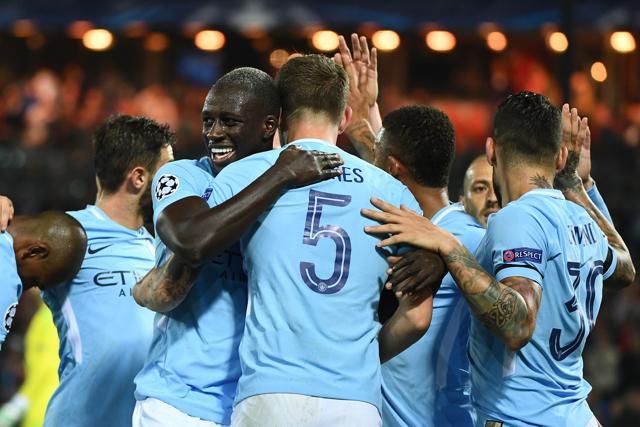 Manchester City F.C. put on a magnificent display as Pep Guardiola’s team got off to a flying start in the tournament. (AFP) Manchester City F.C. put on a magnificent display as Pep Guardiola’s team got off to a flying start in the tournament. (AFP)
