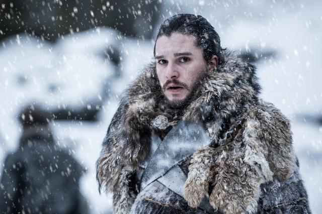 In this photo provided by HBO, Kit Harington portrays Jon Snow in a scene from the seventh season of HBO's Game of Thrones. (AP)