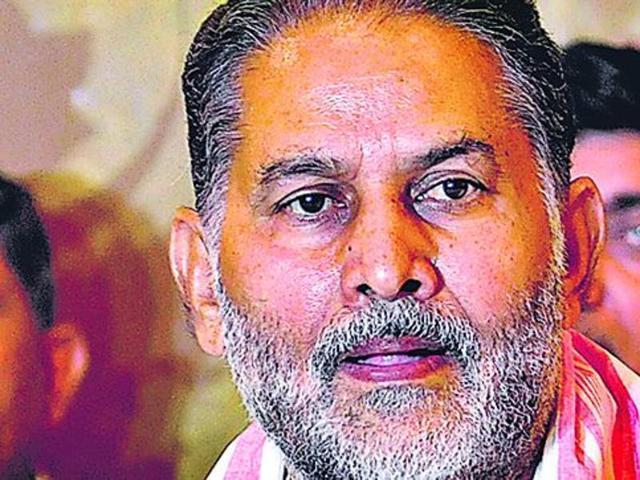 Haryana education minister Ram Bilas Sharma. (HT Photo)