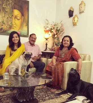 Aditi Sahadev with her parents at their homestay in Uttarakhand. Hosting people from across the country has opened their eyes to just how untrue community stereotypes can be, she says. Aditi Sahadev with her parents at their homestay in Uttarakhand. Hosting people from across the country has opened their eyes to just how untrue community stereotypes can be, she says.