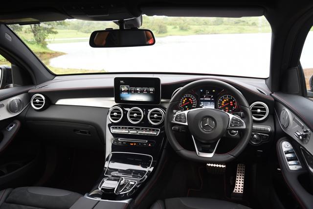 First Drive: The Mercedes-AMG GLC 43 Coupe guns for excitement