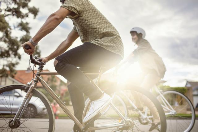 Walking or cycling to your workplace, if it is possible, will make a big difference to your energy level. (iStock.com) Walking or cycling to your workplace, if it is possible, will make a big difference to your energy level. (iStock.com)