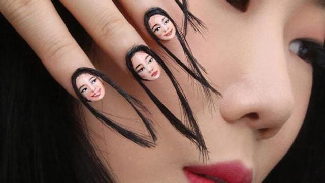 Illusionist Dain Yoon has introduced the world to a new beauty trend: hair nails. (Twitter handle @designdain)