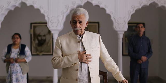 A still from the film, The Hungry, which had its world premiere at the Toronto International Film Festival and stars Naseeruddin Shah in the role of the patriarch of a corporate clan. (Courtesy TIFF)