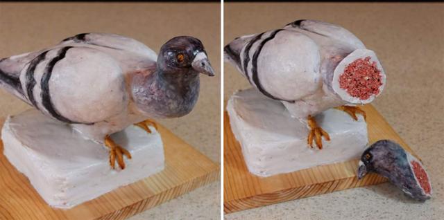 Katherine Dey carries out the detailed work using either marzipan, fondant, or modelling chocolate. (Katherine Dey Instagram page) Katherine Dey carries out the detailed work using either marzipan, fondant, or modelling chocolate. (Katherine Dey Instagram page)