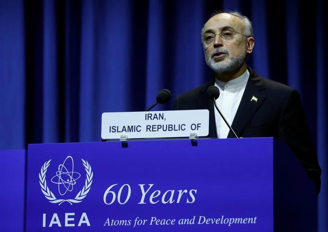 Head of Iran's Atomic Energy Organization Ali-Akbar Salehi attends the opening of the International Atomic Energy Agency (IAEA) General Conference at their headquarters in Vienna, Austria September 18, 2017. (REUTERS) Head of Iran's Atomic Energy Organization Ali-Akbar Salehi attends the opening of the International Atomic Energy Agency (IAEA) General Conference at their headquarters in Vienna, Austria September 18, 2017. (REUTERS)