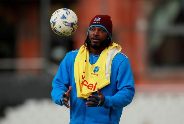 West Indies cricketer Chris Gayle during nets. (Action Images via Reuters) West Indies cricketer Chris Gayle during nets. (Action Images via Reuters)