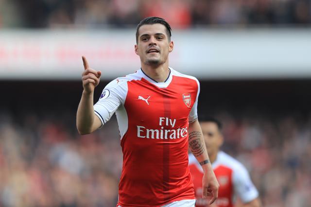 Granit Xhaka of Switzerland, who plays for Arsenal in the English Premier League, was one of the stars of the 2009 FIFA Under-17 World Cup in Nigeria. The Swiss won the trophy that year. (Getty Images) Granit Xhaka of Switzerland, who plays for Arsenal in the English Premier League, was one of the stars of the 2009 FIFA Under-17 World Cup in Nigeria. The Swiss won the trophy that year. (Getty Images)