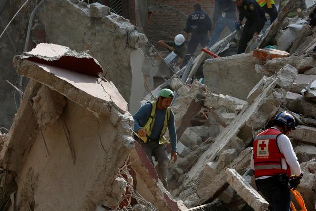 Central areas like Roma, Condesa and Doctores appeared to have taken the brunt of the 7.1-magnitude quake. (REUTERS) Central areas like Roma, Condesa and Doctores appeared to have taken the brunt of the 7.1-magnitude quake. (REUTERS)