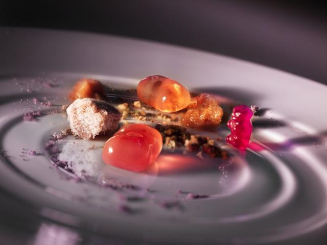 A dish at Ultraviolet. (Scott Wright/Asia’s 50 Best Restaurants )