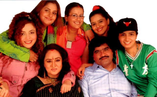 The cast of Hum Paanch. The cast of Hum Paanch.