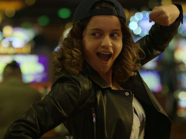 Kangana plays the lead role in Simran.