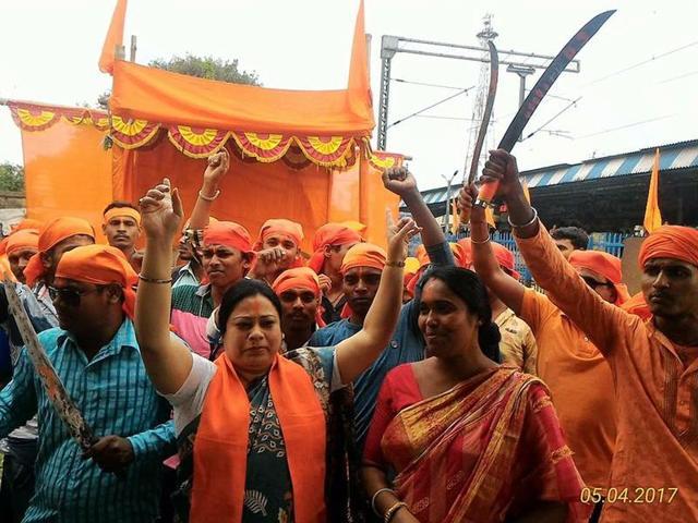 File picture of Ram Navami celebrations in Bengal. (HT Photo) File picture of Ram Navami celebrations in Bengal. (HT Photo)