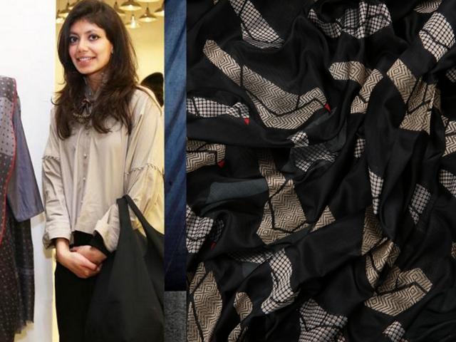 Designer Tanira Sethi and the bird motifs she has played with. Designer Tanira Sethi and the bird motifs she has played with.