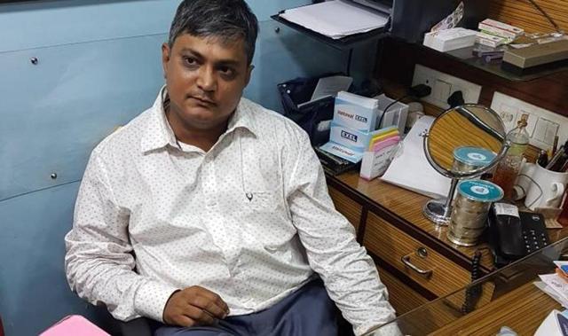 Naren Pandey, who practised without having a medical degree, was arrested earlier this year. (Social Media) Naren Pandey, who practised without having a medical degree, was arrested earlier this year. (Social Media)