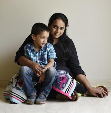 Kalpana Jacob realised that her son Zach, 4 , was suffering from language delay when he was 18 months old. Early intervention helped him meet development goals, she says. (Raj K Raj / HT Photo) Kalpana Jacob realised that her son Zach, 4 , was suffering from language delay when he was 18 months old. Early intervention helped him meet development goals, she says. (Raj K Raj / HT Photo)
