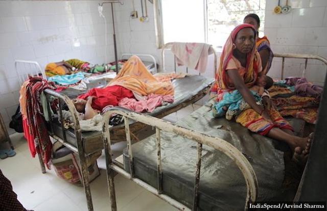 The postnatal room in the obstetrics department at the MGM Medical College, Jamshedpur. Patients said they had to bring their own bed sheets and buy many medicines with their own money from the market. The postnatal room in the obstetrics department at the MGM Medical College, Jamshedpur. Patients said they had to bring their own bed sheets and buy many medicines with their own money from the market.