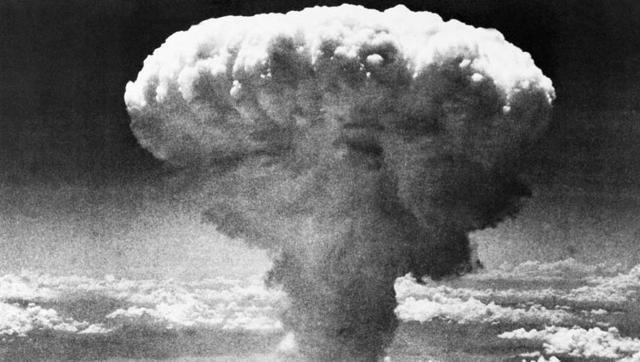 In this August 9, 1945 file photo, a mushroom cloud rises moments after the atomic bomb was dropped on Nagasaki, southern Japan. (AP File Photo) In this August 9, 1945 file photo, a mushroom cloud rises moments after the atomic bomb was dropped on Nagasaki, southern Japan. (AP File Photo)