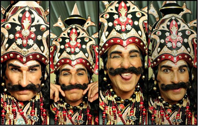 Actor Mukesh Rishi shows us his jealous, vain, goofy and greedy side during a backstage shoot with HT City. (Manoj Verma/HT Photo) Actor Mukesh Rishi shows us his jealous, vain, goofy and greedy side during a backstage shoot with HT City. (Manoj Verma/HT Photo)