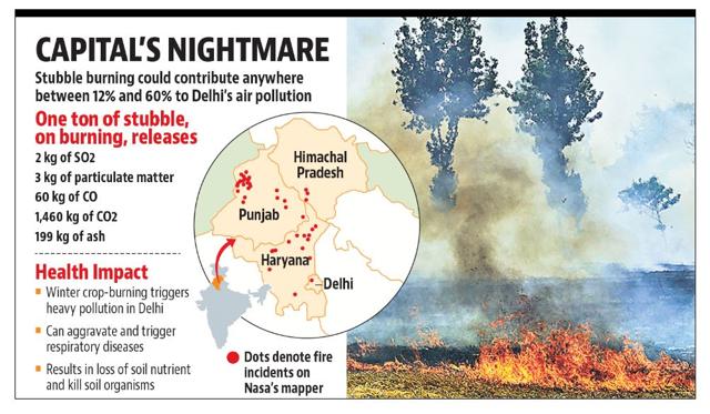 Brace For Air Pollution In Delhi As Crop Burning Starts In Neighbouring States Latest News 9301