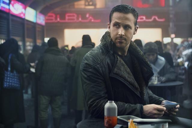 This image released by Warner Bros. Pictures shows Ryan Gosling in a scene from Blade Runner 2049. (AP) This image released by Warner Bros. Pictures shows Ryan Gosling in a scene from Blade Runner 2049. (AP)