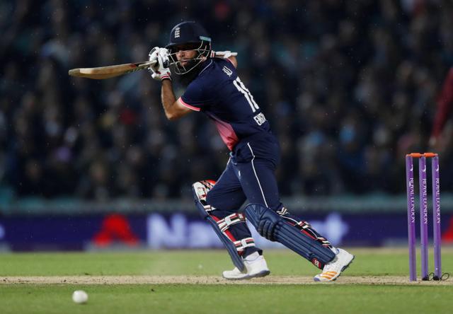 England's Moeen Ali in action against West Indies during the fourth ODI. (Action Images via Reuters) England's Moeen Ali in action against West Indies during the fourth ODI. (Action Images via Reuters)