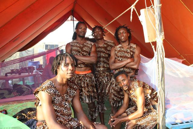 Now, Indian circuses are a big draw for artistes from Uzbekistan, Tajikistan, Mangolia and some African nations such as Kenya. (Manoj Sharma/HT Photo)