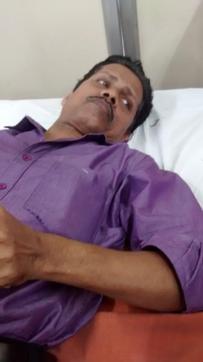 “I raised my hand and shouted for help,” said Pramod. (HT) “I raised my hand and shouted for help,” said Pramod. (HT)