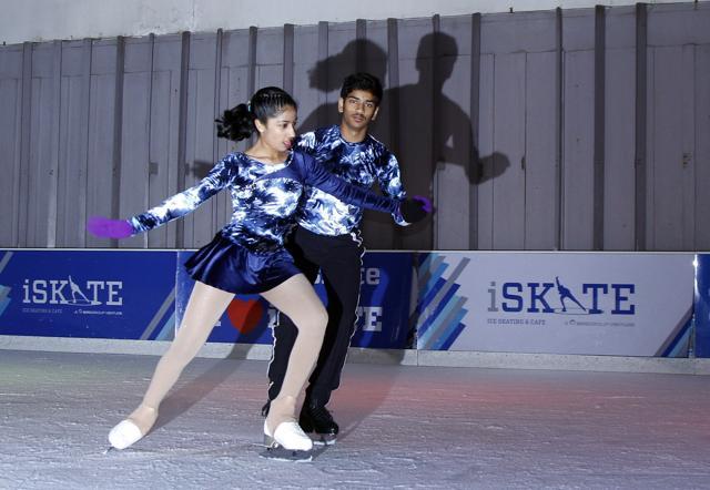 Participants Venkata Harsh Suhith and Arunima Verabelli from the junior category. (Waseem Gashroo/HT Photo) Participants Venkata Harsh Suhith and Arunima Verabelli from the junior category. (Waseem Gashroo/HT Photo)
