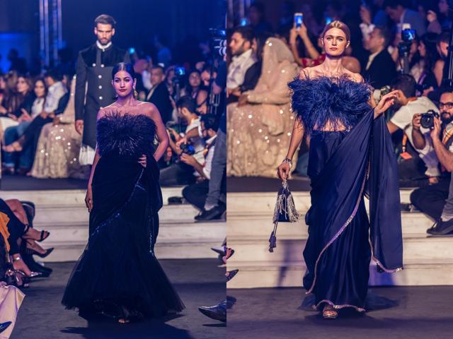 Fur can play an interesting part in ethnicwear.