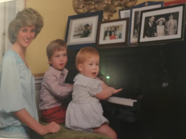 Diana seen here with her sons, William and Harry (Neeta Lal)