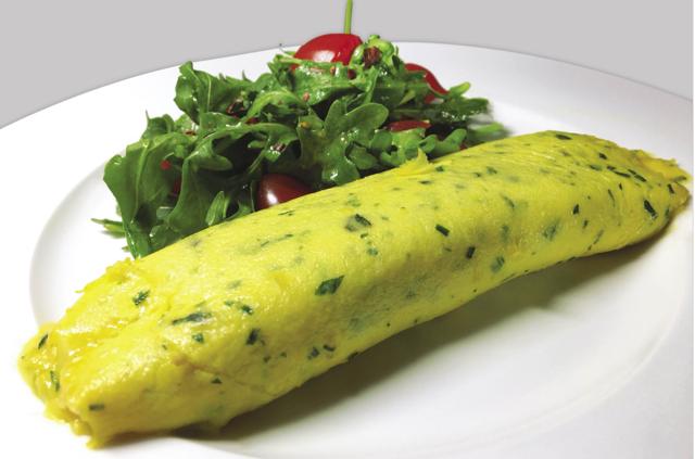 An Omelet Farcie is a stuffed omelet (Istock)