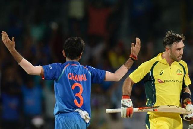Glenn Maxwell’s power-hitting will be the key for Australia but he was in poor form in the ODI series, falling thrice to Yuzvendra Chahal. (AFP) Glenn Maxwell’s power-hitting will be the key for Australia but he was in poor form in the ODI series, falling thrice to Yuzvendra Chahal. (AFP)
