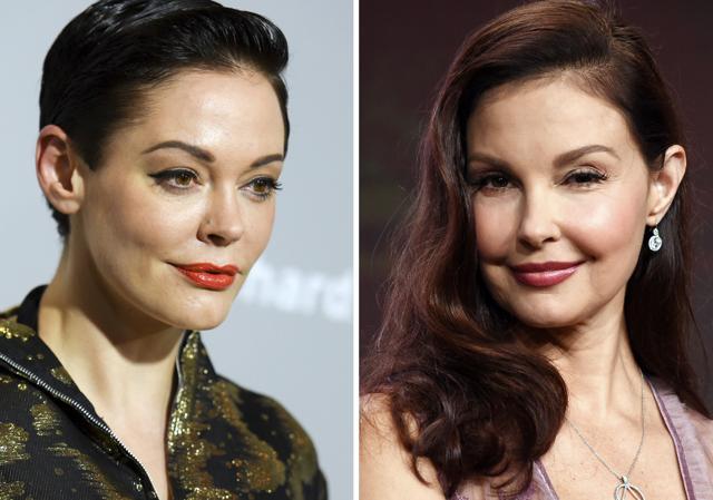 On Thursday The New York Times released a report alleging decades of sexual harassment against women, including employees and actor Ashley Judd. The Times reports two company officials say at least eight women have received settlements, including actor Rose McGowan. (Photo: AP PHOTO)