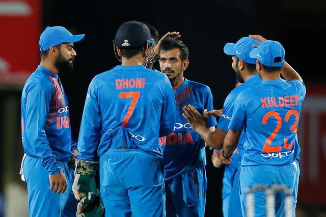 India’s bowlers struck at regular intervals as they restricted Australia to 118/8 (BCCI)