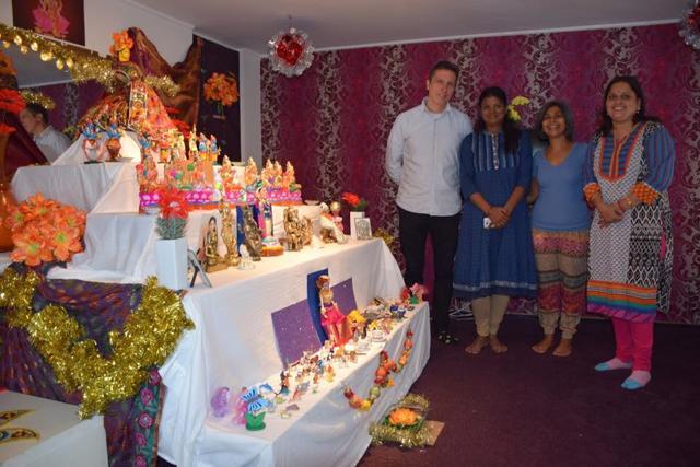 The exquisite display of idols at the Golu festival drew a lot of attention (Photo courtesy Confluence of Cultures, Hungary)