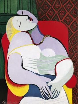 CLe Rêve (The Dream) by Pablo Picasso, 1932, oil on canvass (private collection). (Bridgeman Images ) CLe Rêve (The Dream) by Pablo Picasso, 1932, oil on canvass (private collection). (Bridgeman Images )