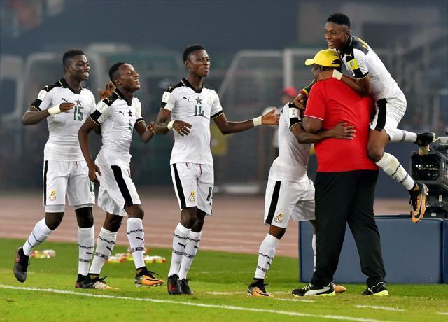 Eric Ayiah scored a brace for Ghana as they dominated their last Group A encounter against India. (PTI) Eric Ayiah scored a brace for Ghana as they dominated their last Group A encounter against India. (PTI)