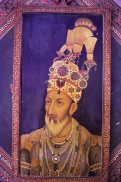 Miniature of Bahadur Shah Zafar, the last Mughal emperor. He participated in the festivals of his people irrespective of faith. (Getty Images) Miniature of Bahadur Shah Zafar, the last Mughal emperor. He participated in the festivals of his people irrespective of faith. (Getty Images)