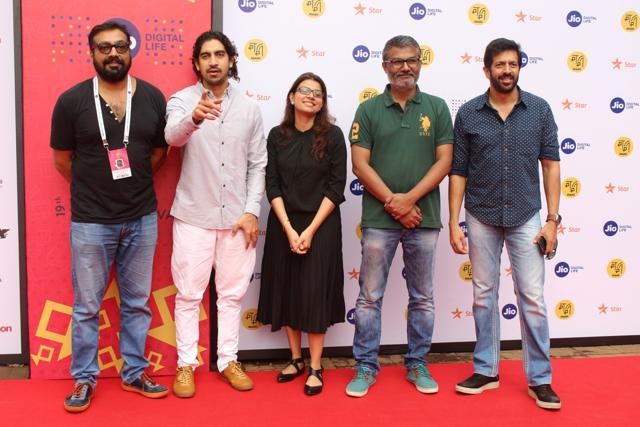 Directors Anurag Kashyap,Ayan Mukerji,Nitesh Tiwari and Kabir Khan at Jio Mami Film Mela in Mumbai on Oct 7. (IANS) Directors Anurag Kashyap,Ayan Mukerji,Nitesh Tiwari and Kabir Khan at Jio Mami Film Mela in Mumbai on Oct 7. (IANS)