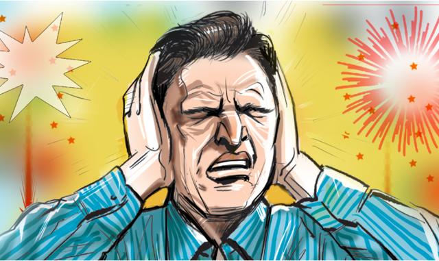 Psychological irritation such as anxiety can cause damage to the hearing nerves. Loud noise can lead to tinnitus – a ringing or buzzing, in the ears and head. (HT Photo)