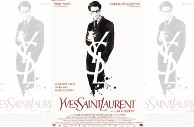 The designer’s actual creations from the YSL archives are also shown in the film The designer’s actual creations from the YSL archives are also shown in the film