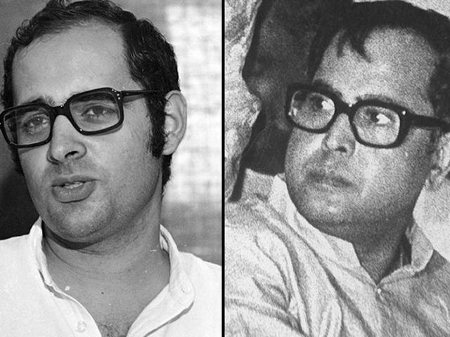 Combination image of Sanjay Gandhi and Pranab Mukherjee. (HT File Photo) Combination image of Sanjay Gandhi and Pranab Mukherjee. (HT File Photo)