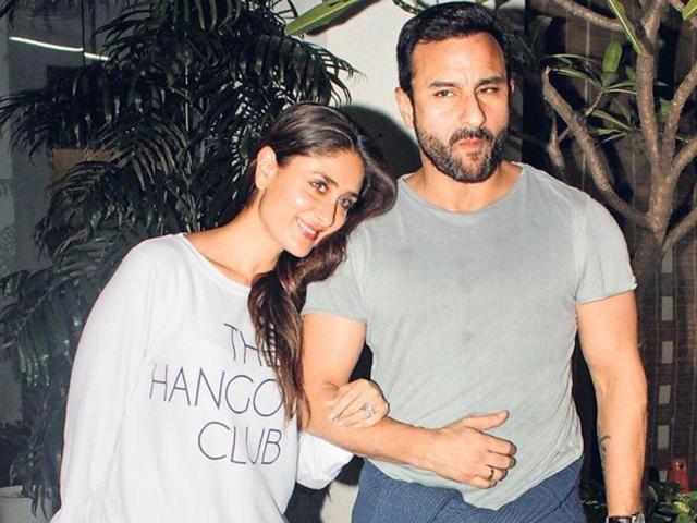Saif Ali Khan is 10 years elder to Kareena.
