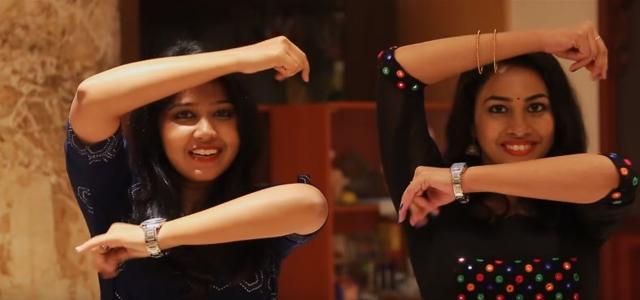 Jimikki Kammal girl Sheril in one of the shots from the song teaser Sodakku.