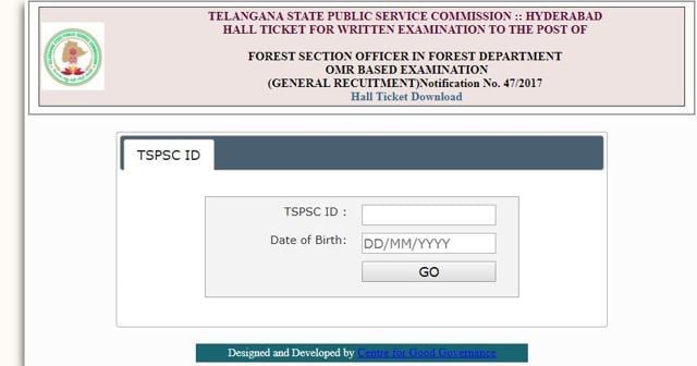 Tspsc Forest Section Officer Exam 17 Admit Card Released Download It Now Hindustan Times