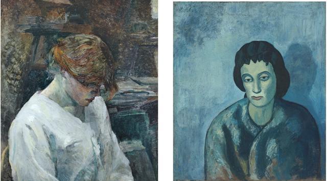 Prostitution is another subject common to both artists, expressed in many works by both Lautrec and Picasso. (AFP) Prostitution is another subject common to both artists, expressed in many works by both Lautrec and Picasso. (AFP)
